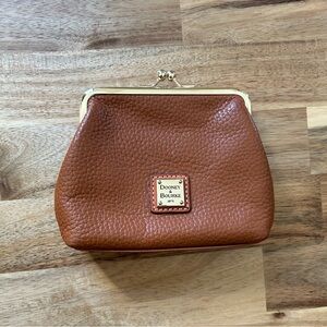 Dooney & Bourke snap closure wallet/clutch coin purse